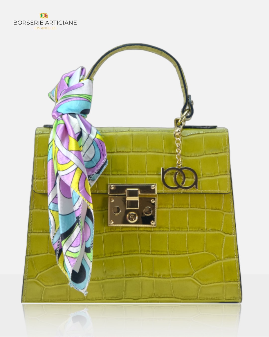 Luxury Italian Leather Handbag Made in Italy Bag in Coconut Etsy