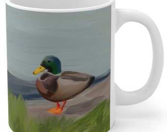 Duck Mom Gift Mallard Duck Coffee Mug Duck Coffee Mug Duck Gifts Duck Mug Mug Gift For Duck Lovers