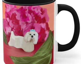 Maltese Coffee Mug Maltese Dog Coffee Mug Maltese Gifts Maltese Mug Mug Gift For Maltese Lovers