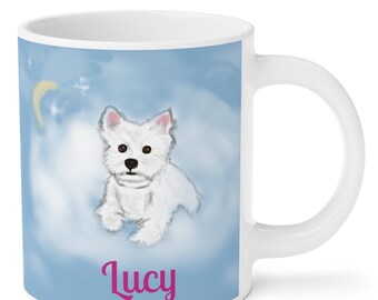 Personalized Westie Coffee Mug Westie Gifts West Highland Terrier Mug Gift For Westie Lover Westie Mom Ceramic Mug 11oz\15oz\20oz