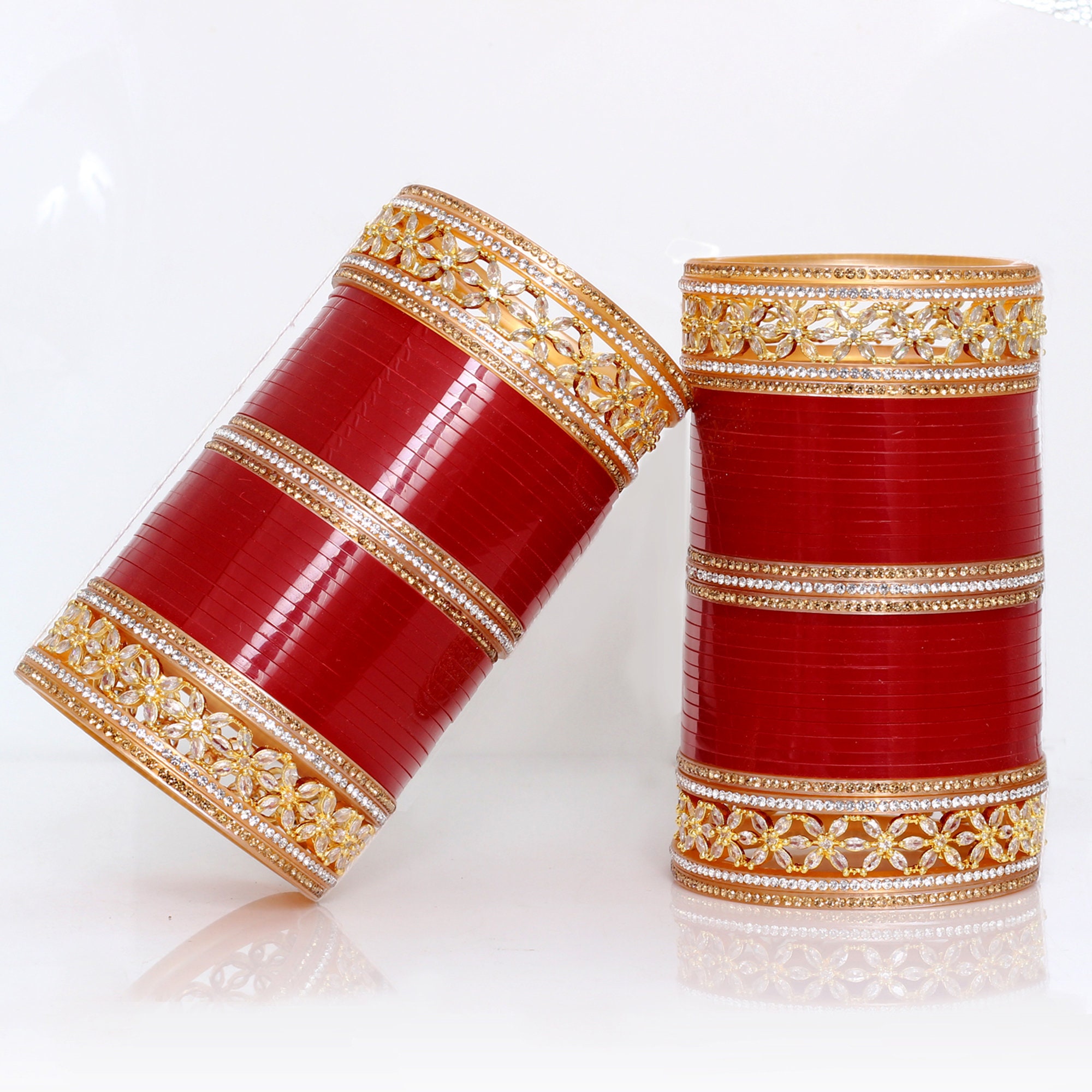 Bridal chura design deals