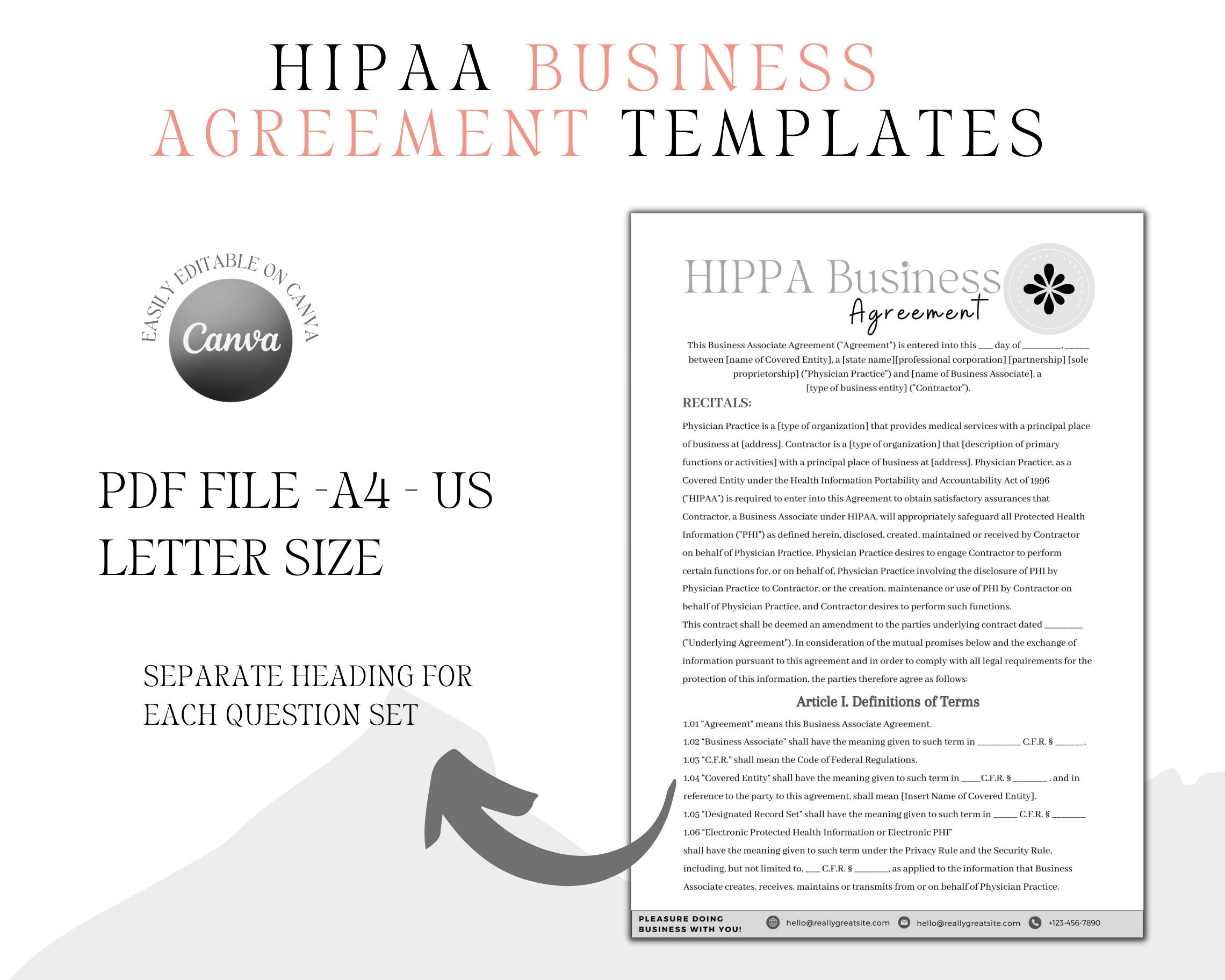 Image 8 for Free Hipaa Business Associate Agreement Template 2018