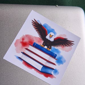 Set of 2 Reading Themed Stickers | Book Sticker | Waterproof Sticker | Durable Sticker | Vinyl Sticker |  Book Lover Gift | Book Accessory