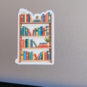 Set of 2 Reading Themed Stickers | Book Sticker | Waterproof Sticker | Durable Sticker | Vinyl Sticker |  Book Lover Gift | Book Accessory