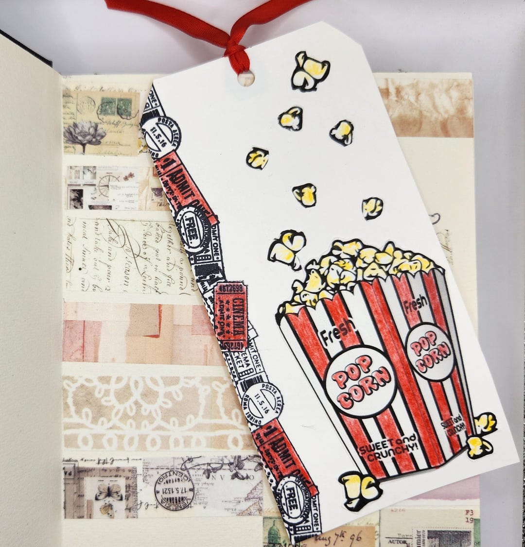 Extra Large Bookmark | Unique Handmade Bookmark | Oversize Bookmark ...