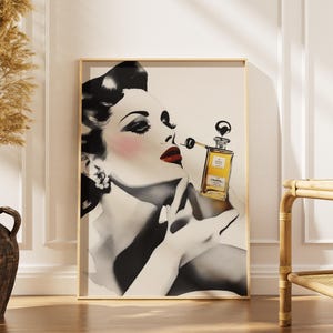 Chanel no5 art - Etsy 日本