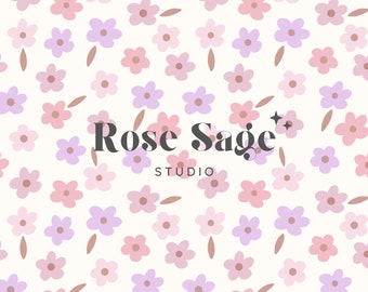 THE PRINT DESIGN 花柄パターン集 花柄の総柄パターン | PHOTOM
