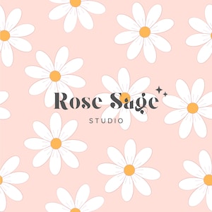 Daisy rose blanche transparente motif numérique, motif floral Daisy transparente, rose fleurs blanches transparente motif design