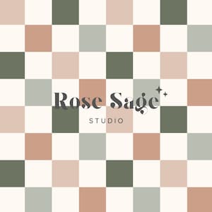 Padrão digital sem costura xadrez Boho, arquivo sem costura xadrez, padrão xadrez bege verde bronzeado, arquivo sem costura neutro para meninos e meninas
