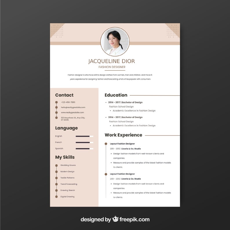 Standout Resume 2023 Digital Download Resume Modern Etsy