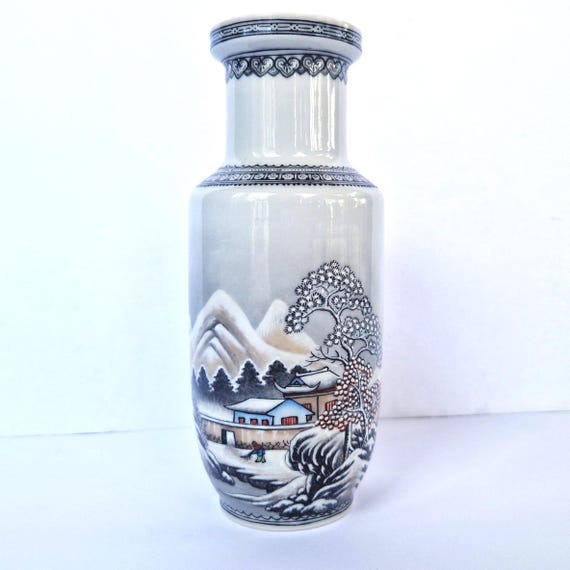 風景画 時代花瓶 中国骨董 風景画 時代花瓶 中国骨董 【公式通販】