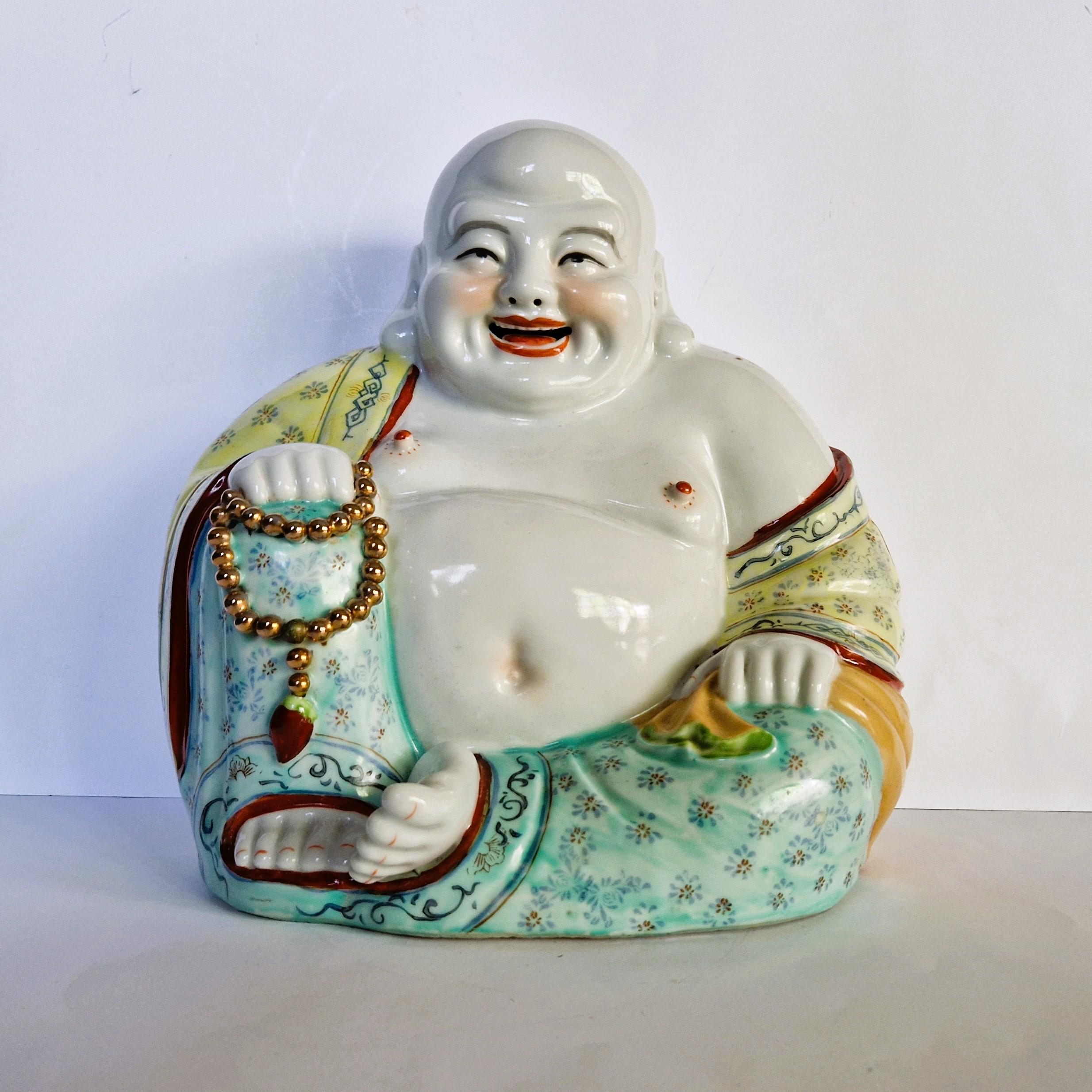 Buddha porcelain laughing - Etsy 日本