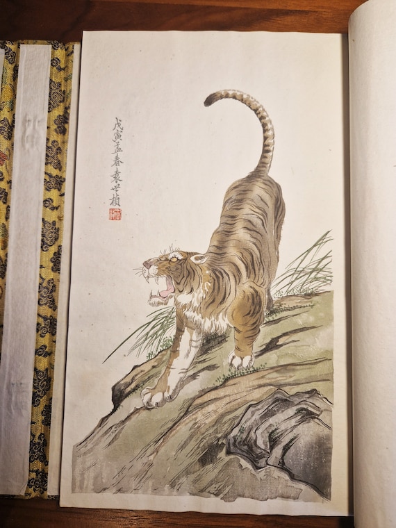 中国 版画 年画 五子登科 民藝 額装 送料込み1012 中国 版画 年画 五子