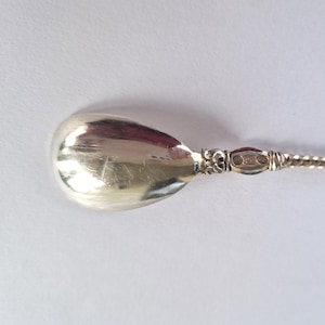 Antique Germany Silver Spoon: Hamburg Marked, European Silver, XIX