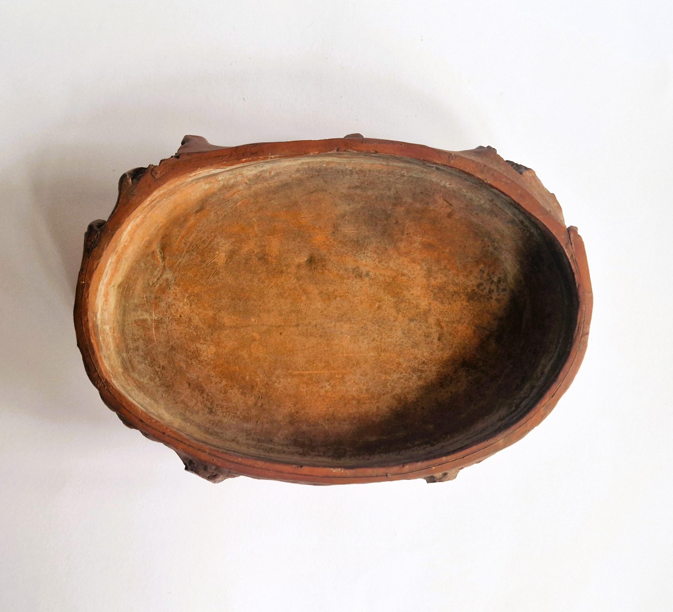 Vintage Yixing Bonsai Pot: Chinese Antique Planter, Ikebana Vase