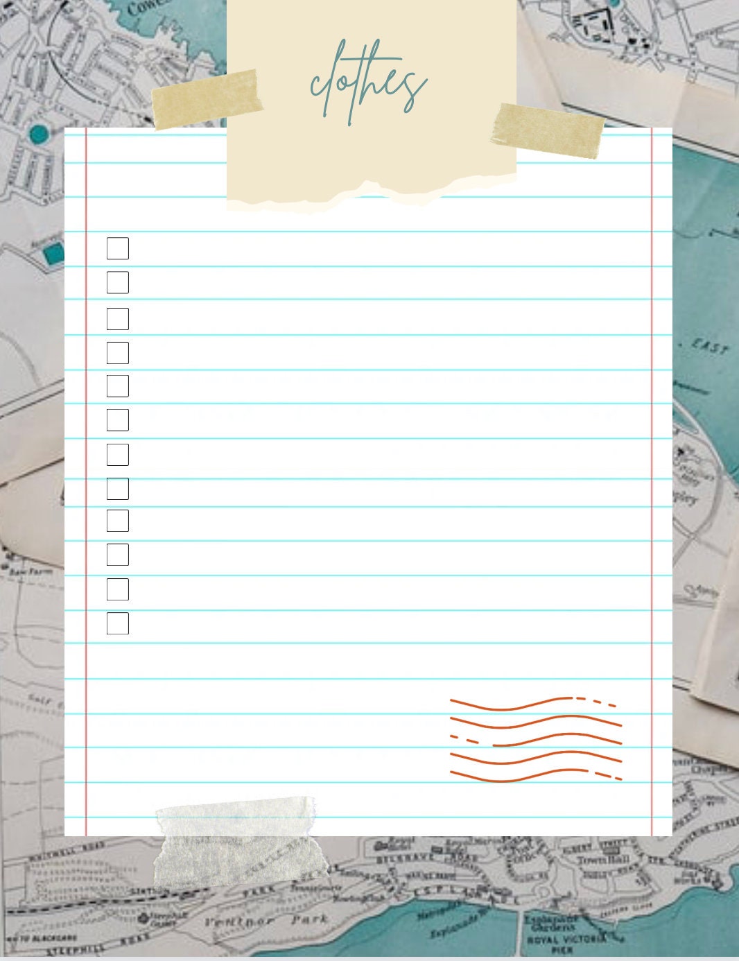 Printable Downloadable Aesthetic Passport Travel Checklist - Etsy