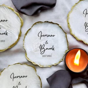 Luxury Wedding Favor Magnet, Bridal Shower Favors for Guests, Save The Date Magnet, Thank You Gift for Guests, Engagement Party Favors