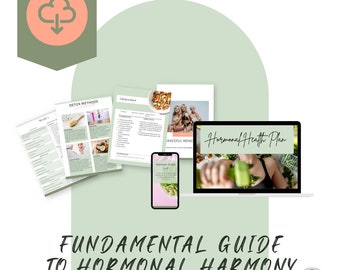 Hormonal Balance Meal Plan and Recipes | Perimenopause and Menopause Support | Sugar Detox, Cycle Syncing and Natural Hormone Reset