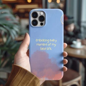 Inspirational Phone Case | Tough Phone Cases with Quote | Unique Gift, Colorful Design, Motivational Phone Cover, Modern Accessory, [...]