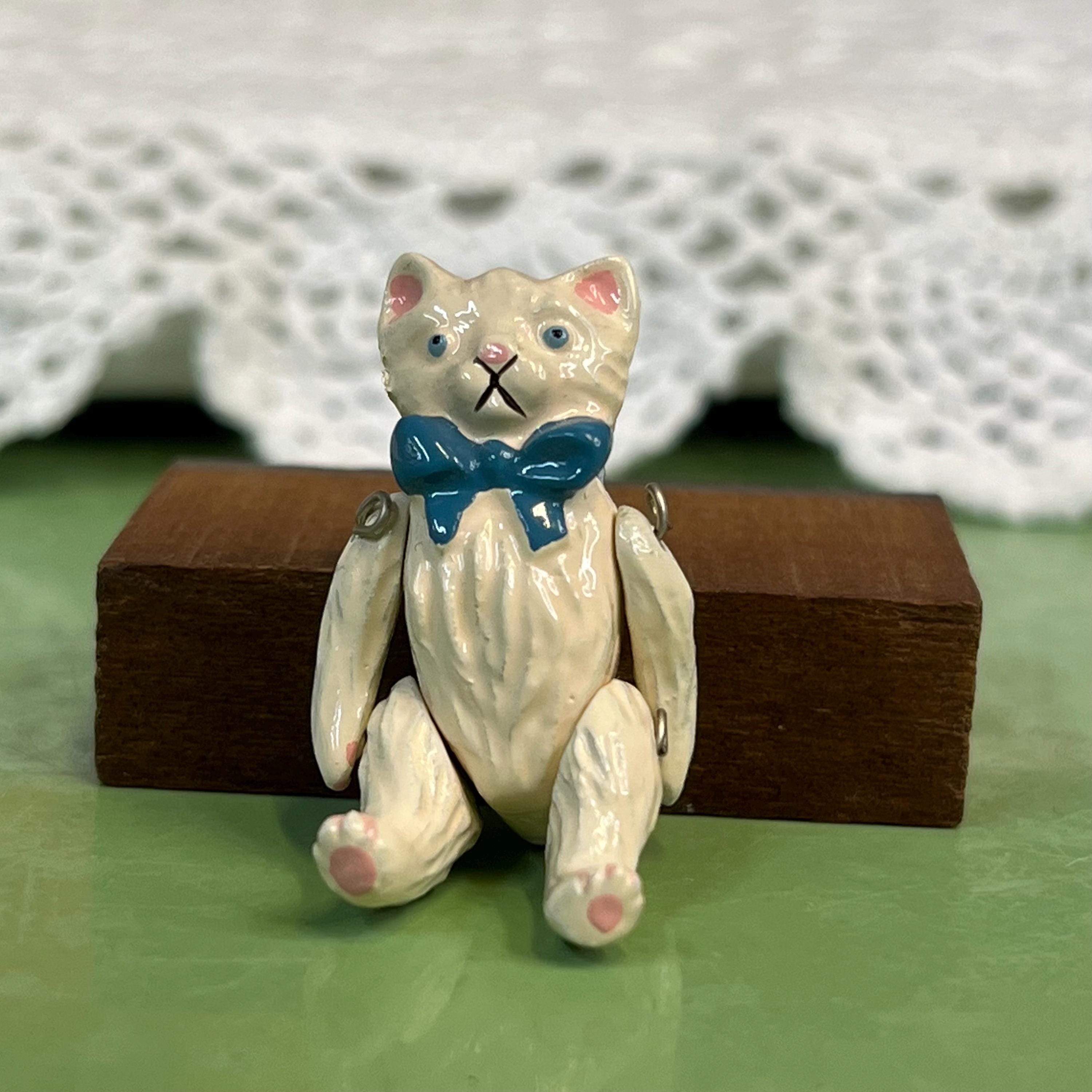 Hantel Pewter Cat - Etsy