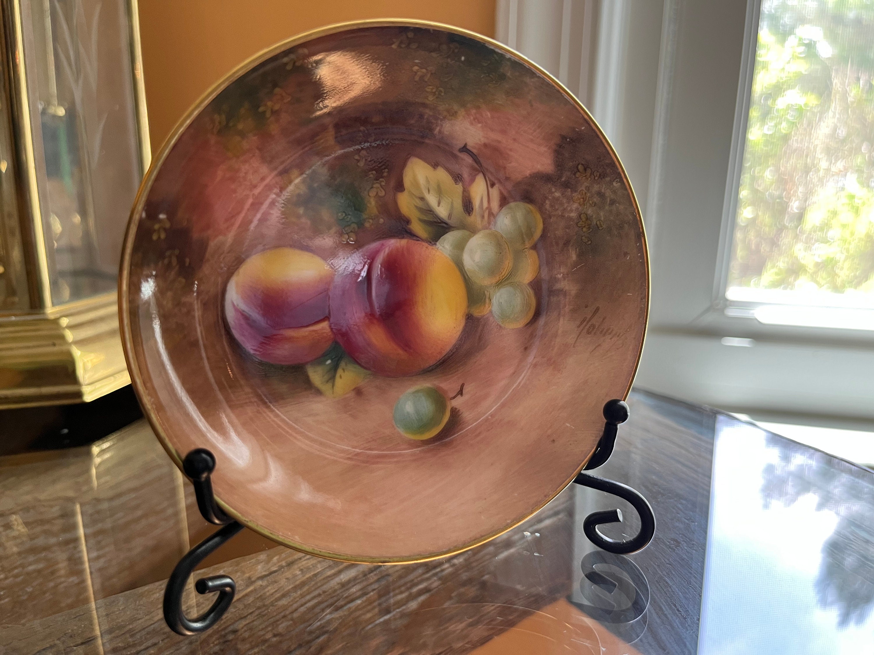 Royal Worcester Painted Fruit - Etsy