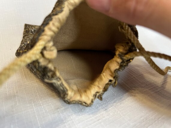 Micro Metal Bead Drawstring Bag - image 4