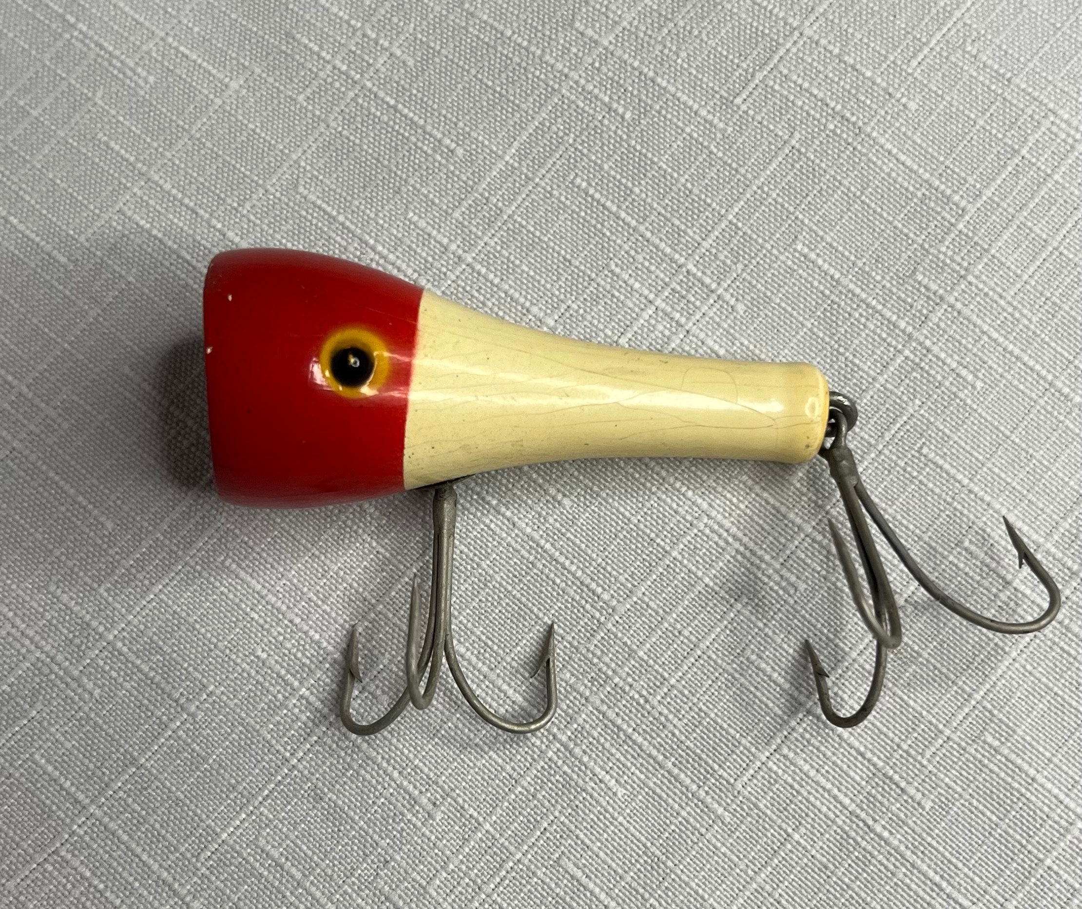 Vintage Popper Lure - Etsy Vintage Popper Lure - Etsy