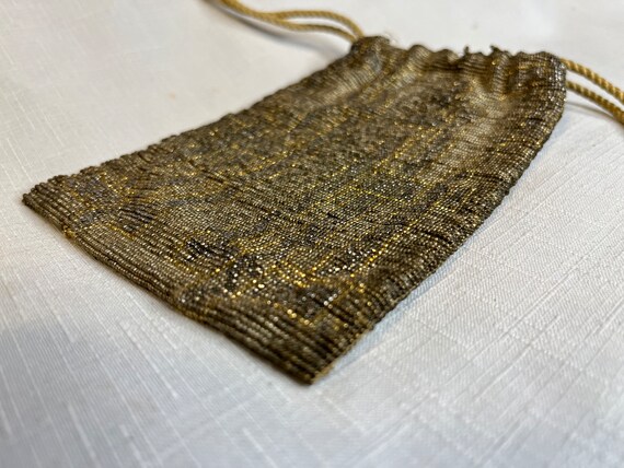 Micro Metal Bead Drawstring Bag - image 8