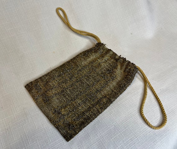 Micro Metal Bead Drawstring Bag - image 5