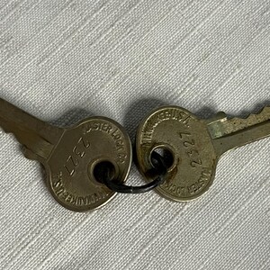 Master Lock 2327 Replacement Keys - 2 Keys Pack, Includes Free Lip Balm