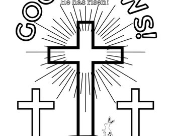 Christian coloring page