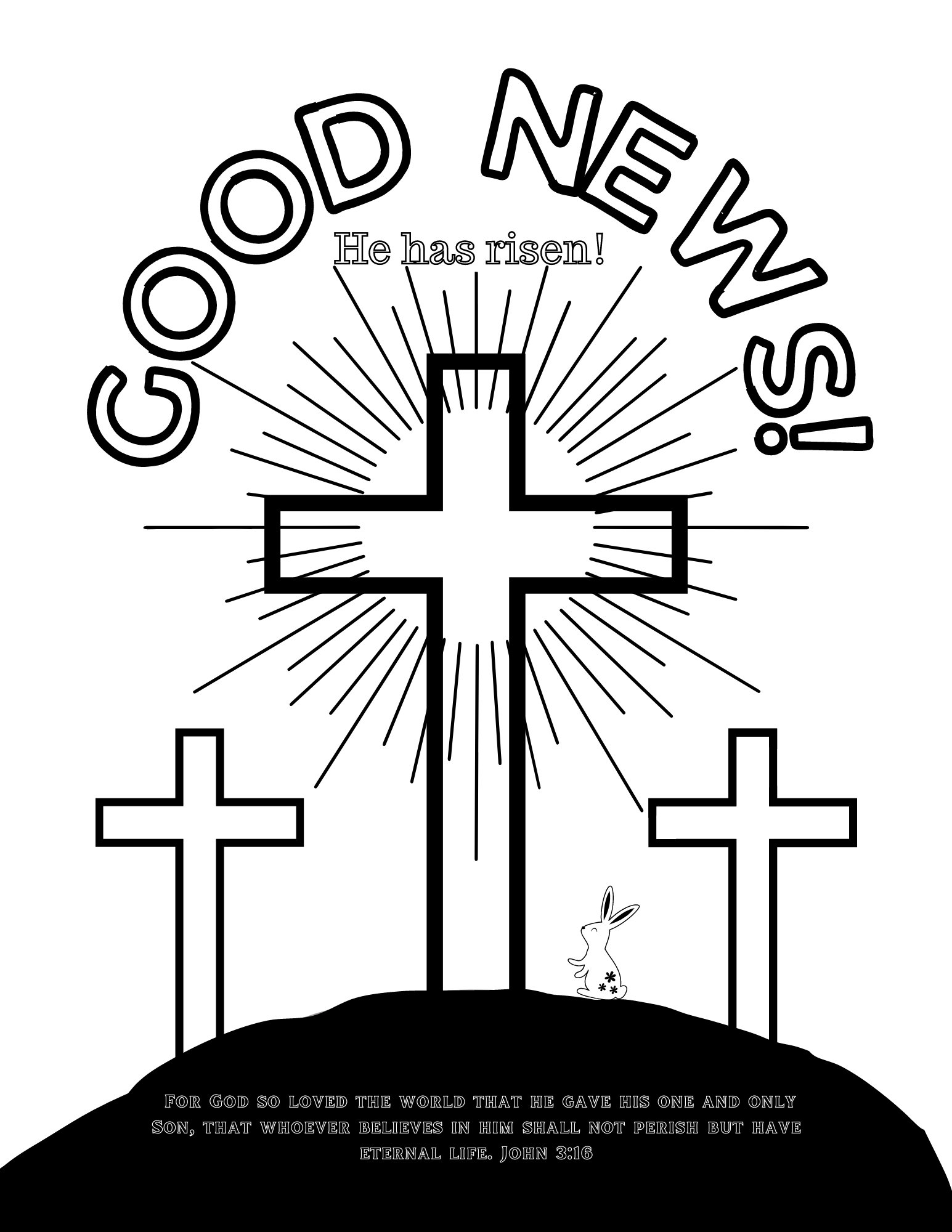 Christian Coloring Page - Etsy