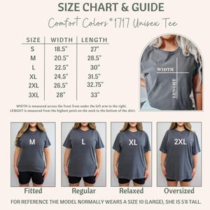 Camiseta Celestial Fox Comfort Colors: Camiseta gráfica Goblincore Cottagecore imagen 7