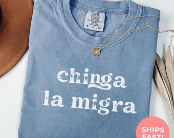 Immigrant Rights Comfort Colors Shirt: Political Protest Tee