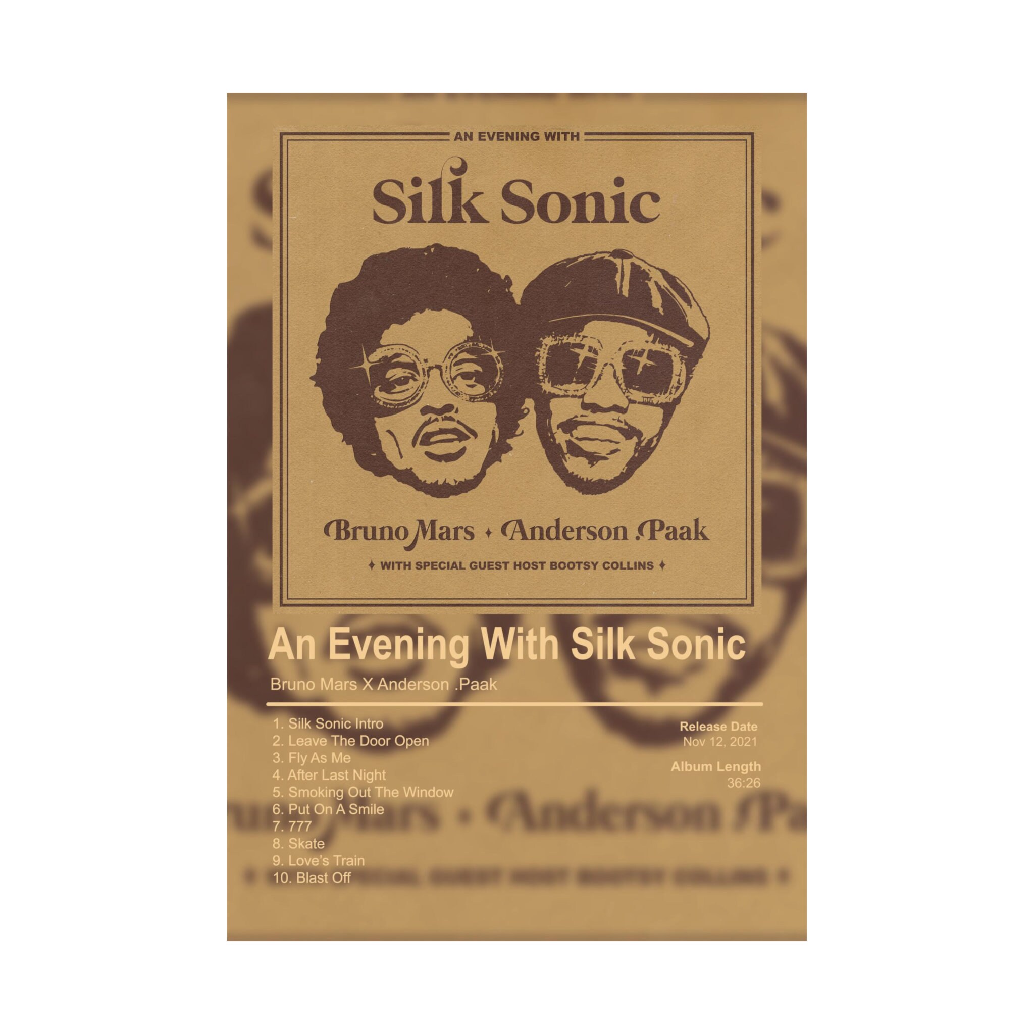 Quadro - Silk Sonic - An Evening With Silk Sonic