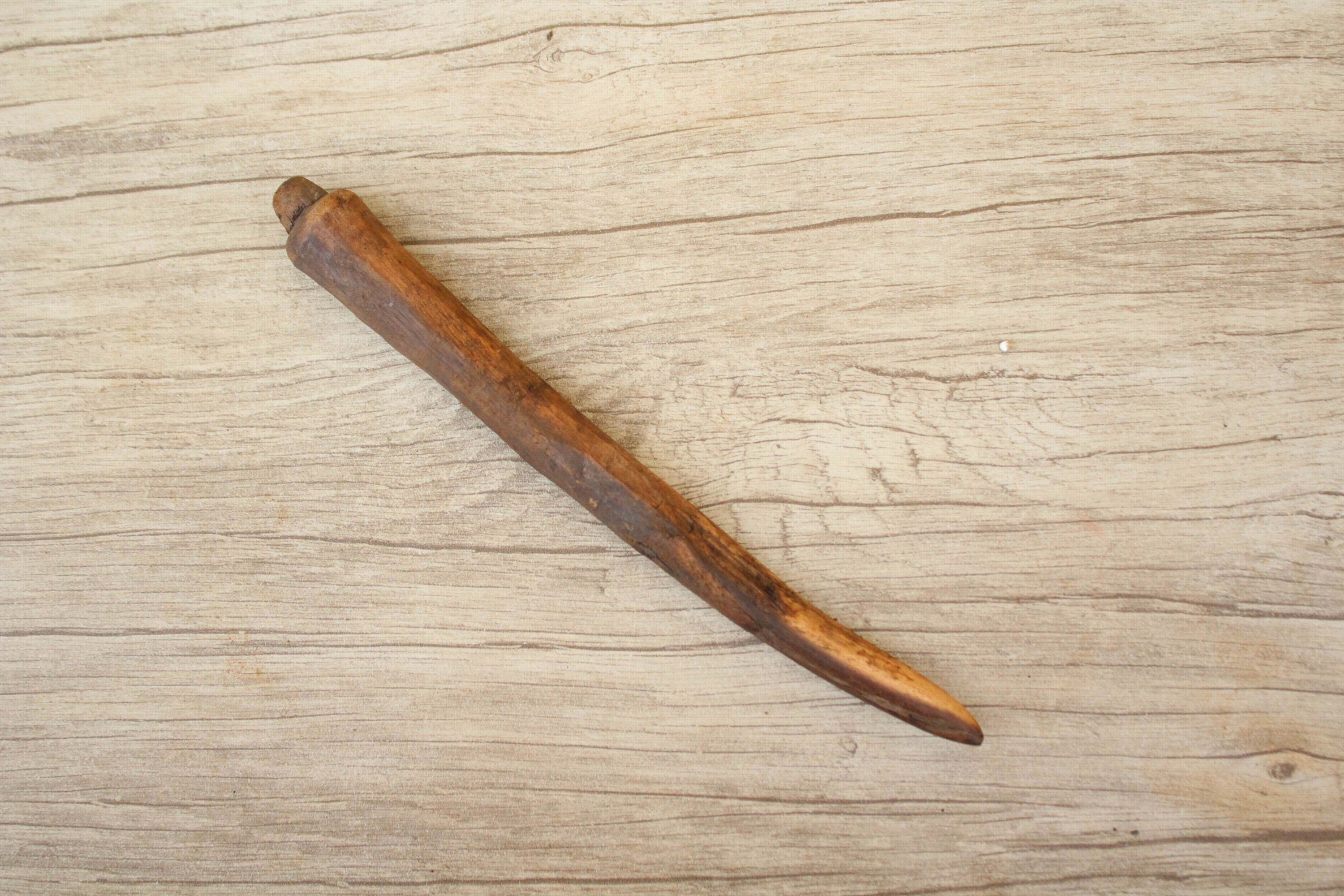 Rare Antique Wood Marlin Spike Nautical Marine Seamen Splicer Rope Fid Tool  