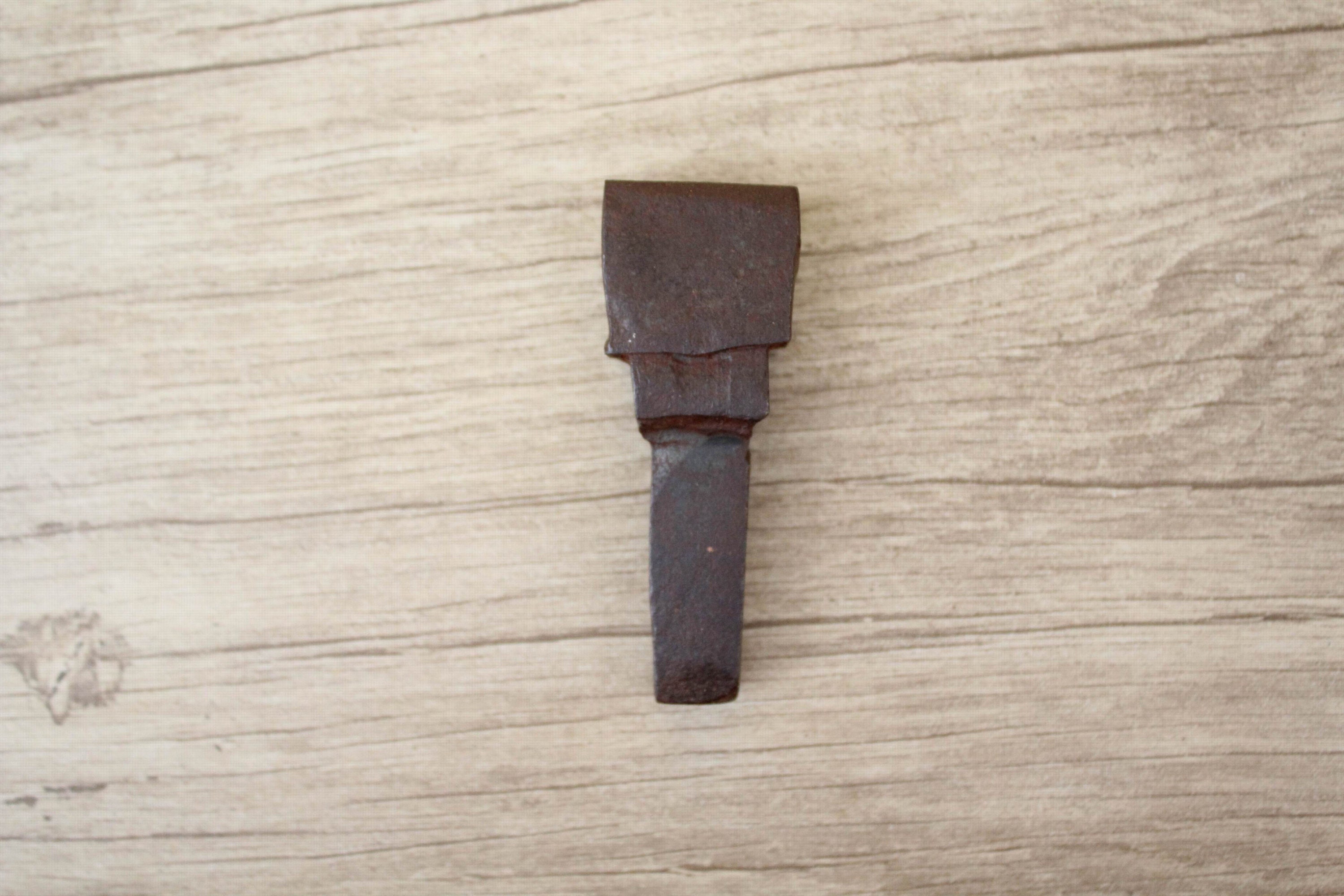 Original Vintage Grooved Iron ANVIL Silversmith Tinsmith Stake Tool ...