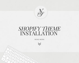 Installieren des Shopify-Themes
