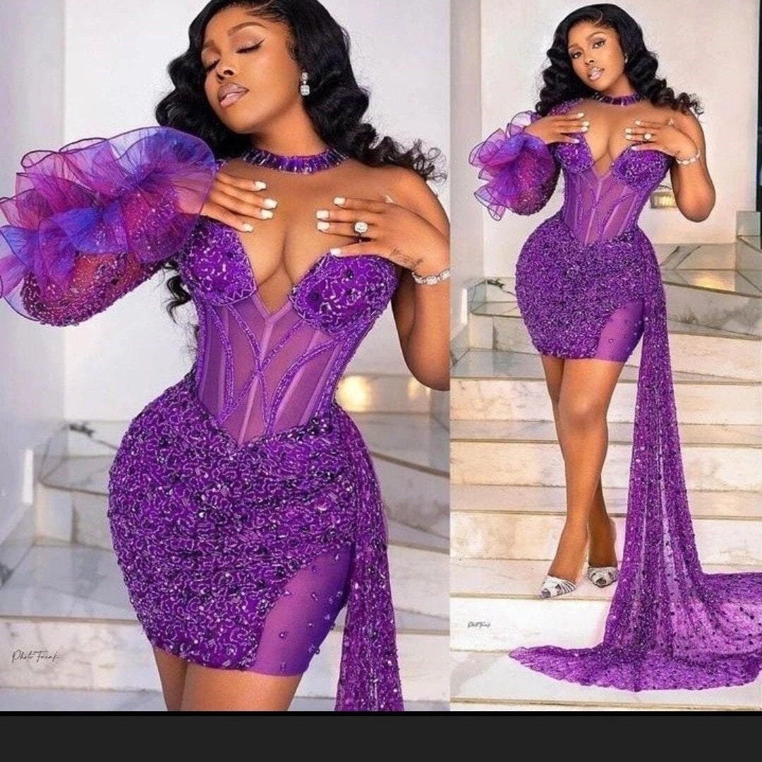 African Lace Short Dresses - Etsy
