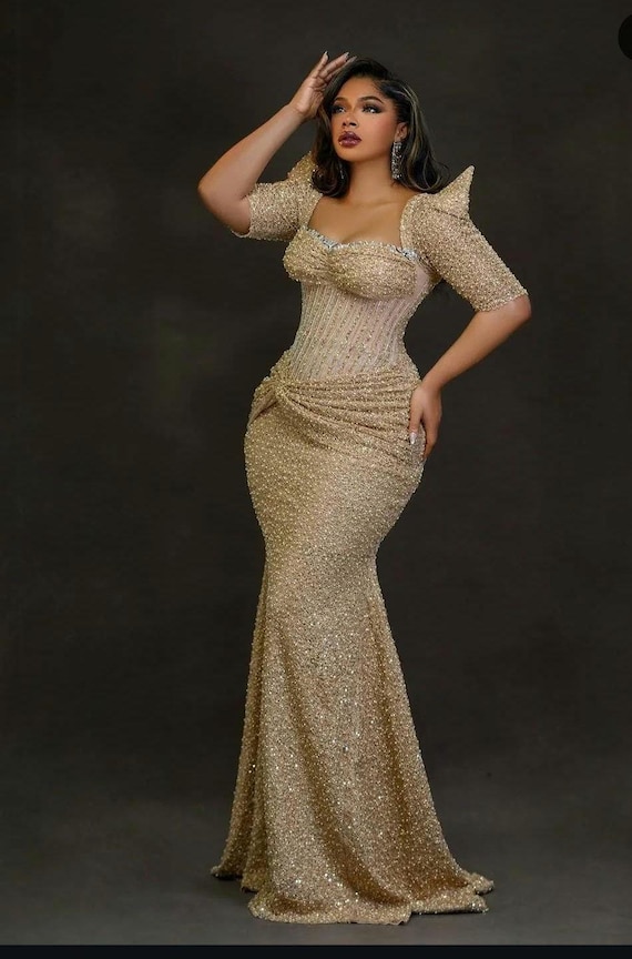 african attire dresses with lace Wears, Gown, Sample Lace Dress, African Classy Gown,african Outfit,women Fashion Dress,ankara Event Wears,simple Native Wear This dress is made with 100% cotton African print African attire dresses | Lace