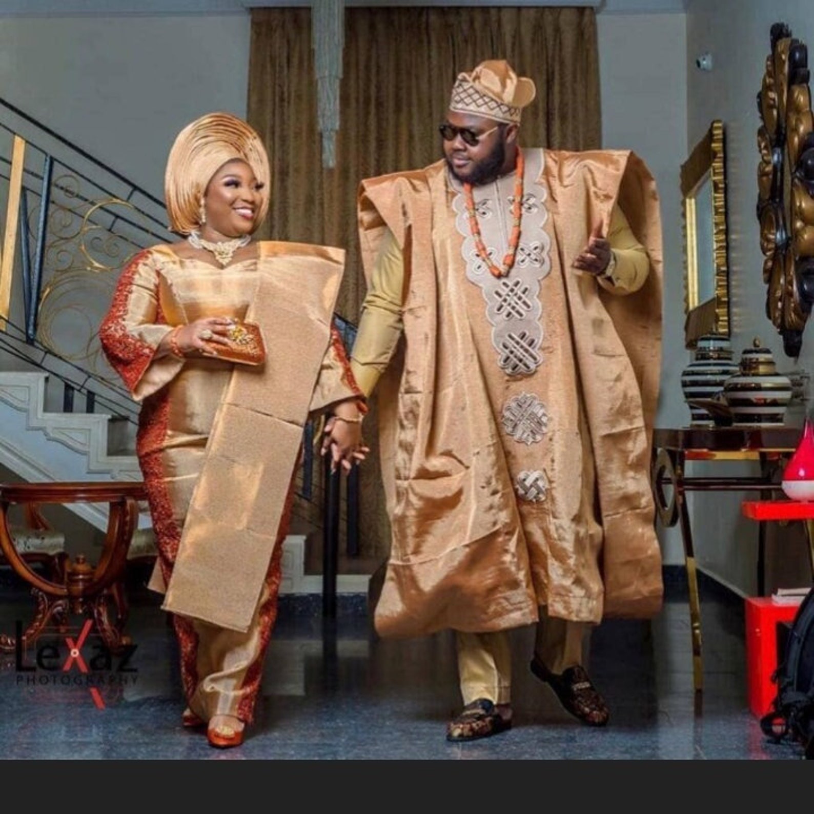 African Couple,aso Oke for Trad,,trending Aso Oke Outfit,yoruba Wedding African Couple,aso Oke for Trad,,trending Aso Oke Outfit,yoruba Wedding
