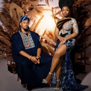 African couple wears,African couple outfit, Pre wedding attire,,Trending wedding outfit, latest pre wedding dress, Wedding photoshoot dress