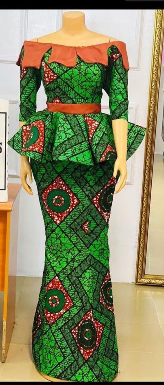 African Wears Ankara Gowns Ankara Simple Dress ankara Short Gowns african Outfit women Ankara Dress ankara Event Wears simple Ankara Gowns Etsy
