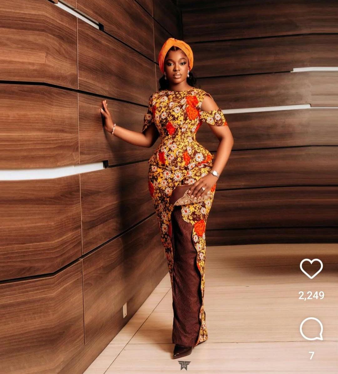 Adire Skirt - Etsy