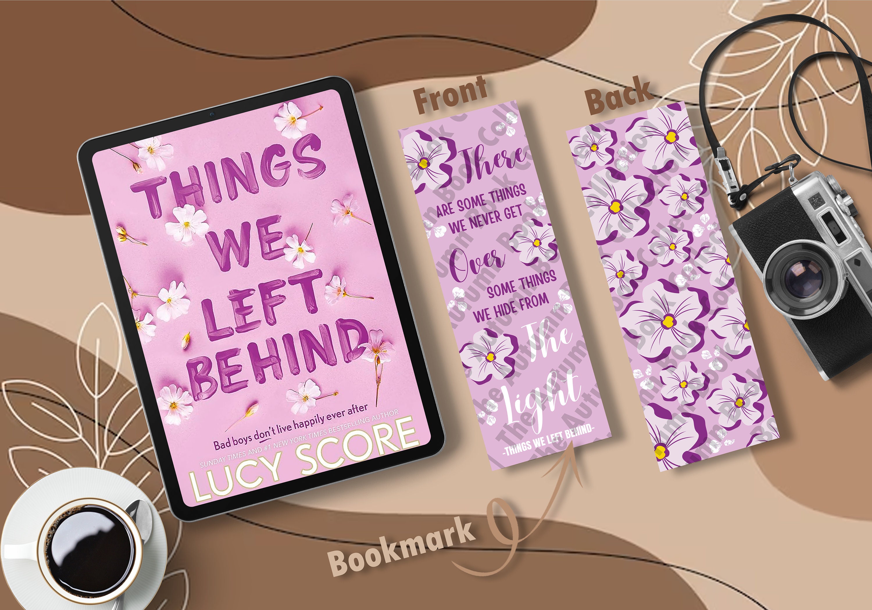 Things We Never Got Over Bookmark Things We Hide From Light Lucy Score  Bookmark Romance Bookmark 