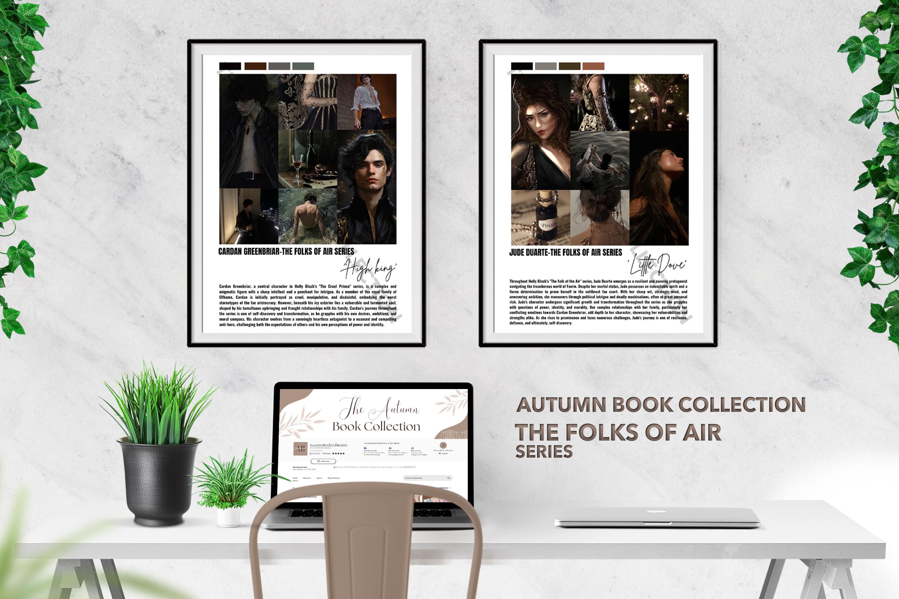 The Folk of the Air Posters - the Cruel Prince Posters | Cardan Greenbriar  Poster | Jude Duarte Poster | Holly Black |folk of the Air Poster - Etsy