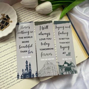 Dreamland Billionaires Bookmarks - The Fine Print |Terms and Conditions |The Final Offer |BookTok |Booktok Bookmarks| Autumn Book Collection
