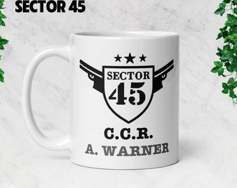 Aaron Warner White Mug | Sector 45 | Shatter Me Series Mug | Booktok | Aaron Warner Merch | Autumn Book Collection