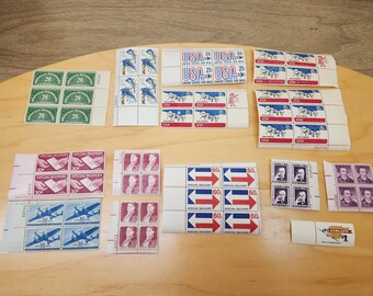 Lot of 59 Vintage Stamps