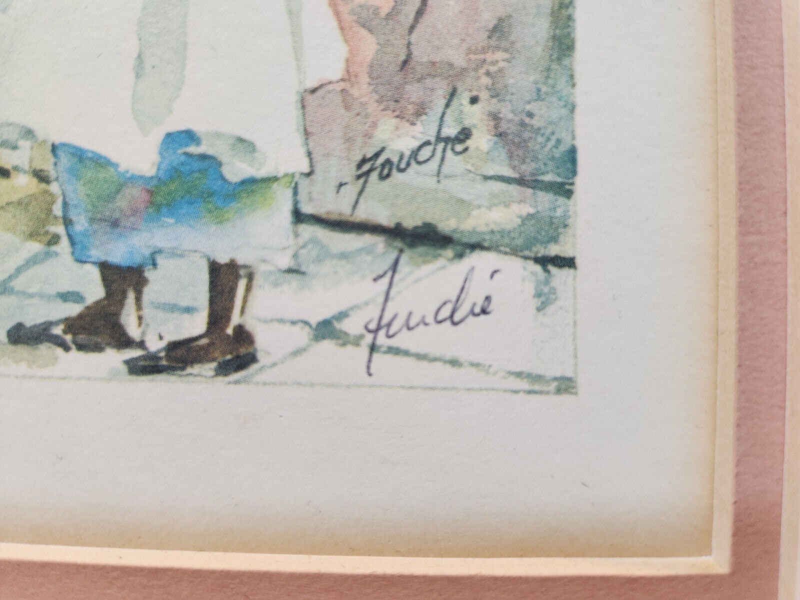 Virginia Fouche Bolton Signed Print flowers and Baskets Charleston Sc